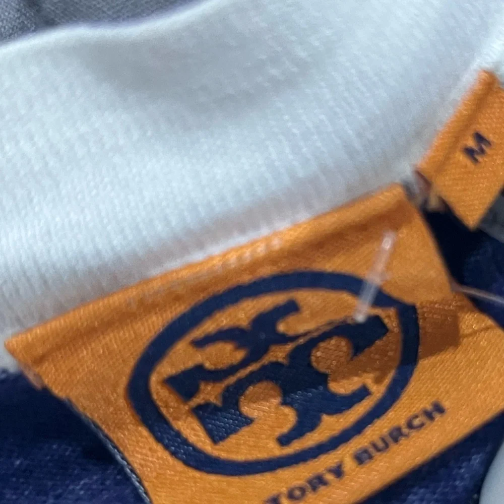Tory Burch Tiger Cardigan Lightweight Purple Tie Dye Size medium